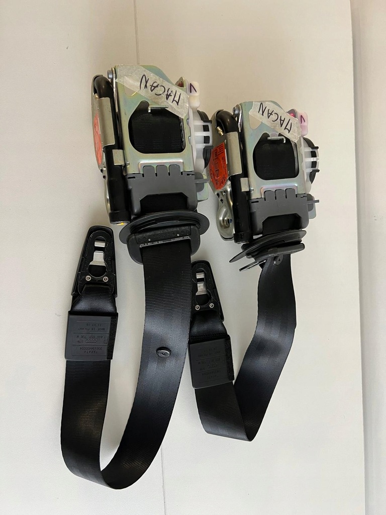 фото №1, Porsche macan ремни безопасности перед 2x usa