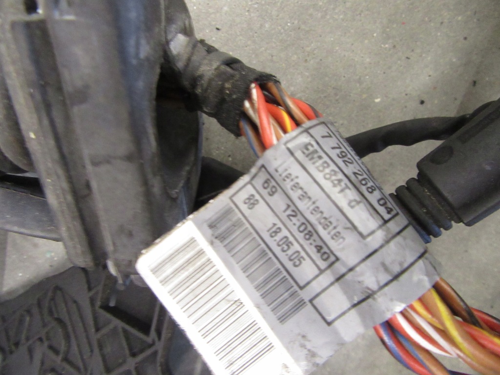 фото №16, Джгут двигуна електропроводка bmw e60 e61 2.5 3.0 m57n 177km 218km europa euro4