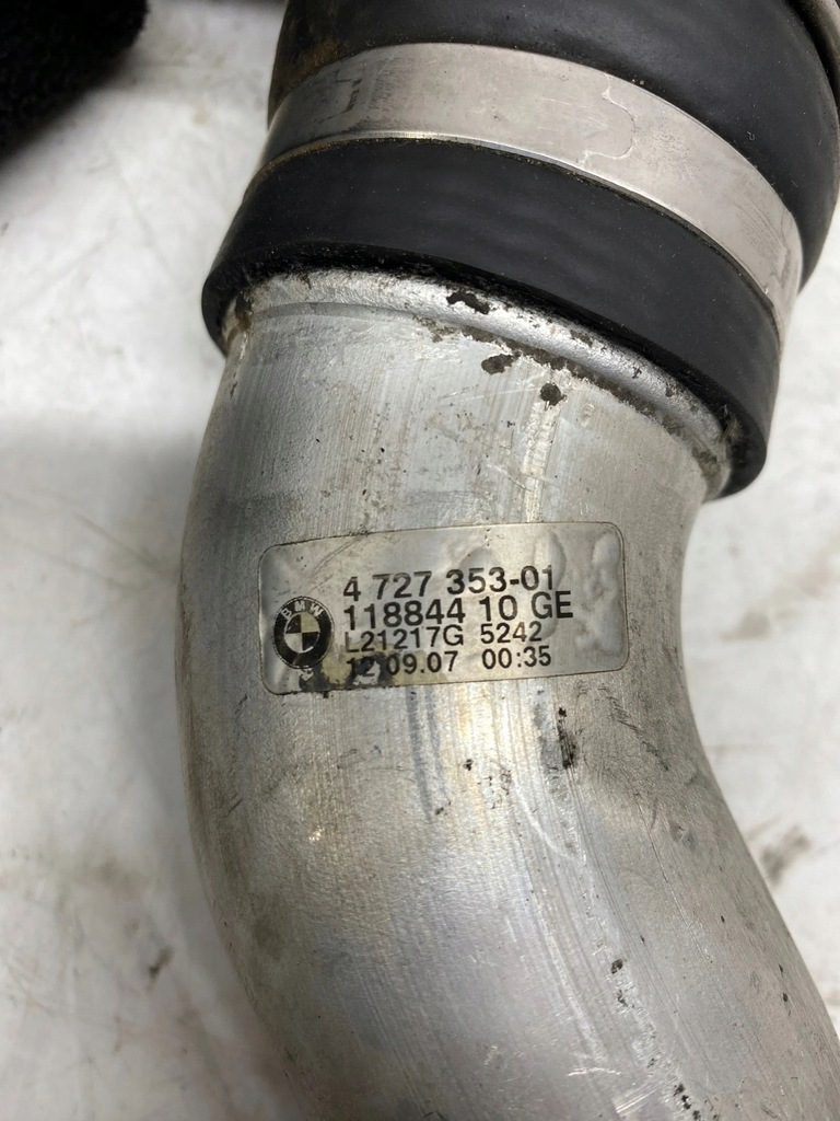 фото №7, Bmw 5 e60 e61 2008 wąż / труба інтеркулер