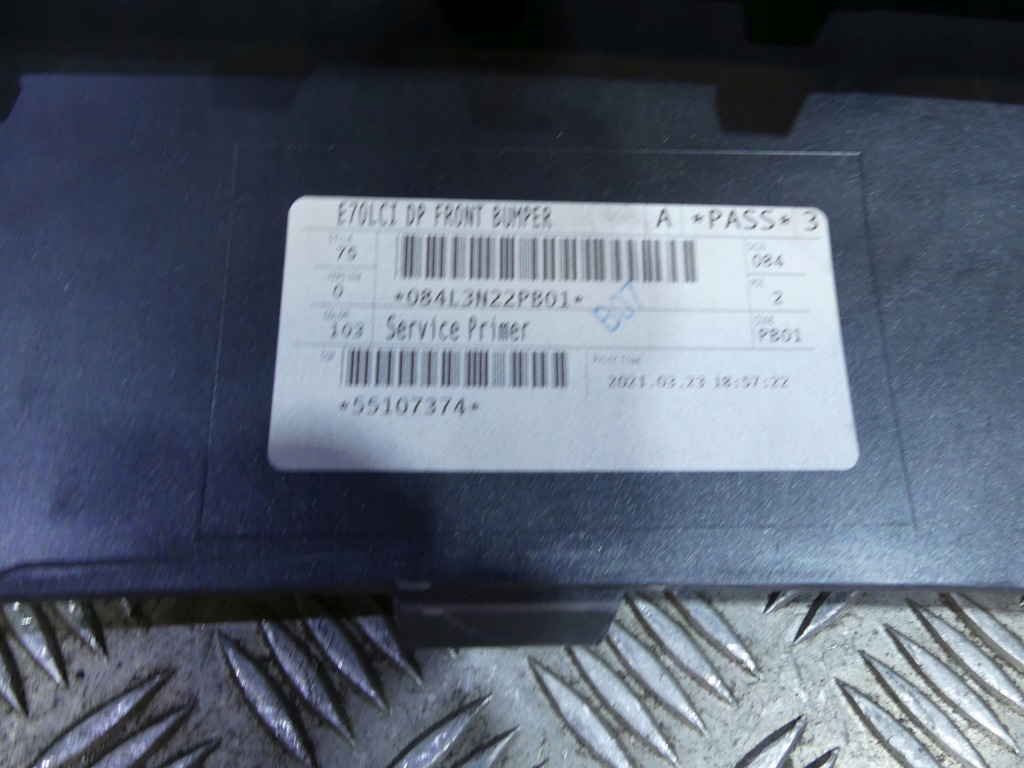 фото №13, Bmw x5 e70 lci lift бампер передний перед серебристый m набор