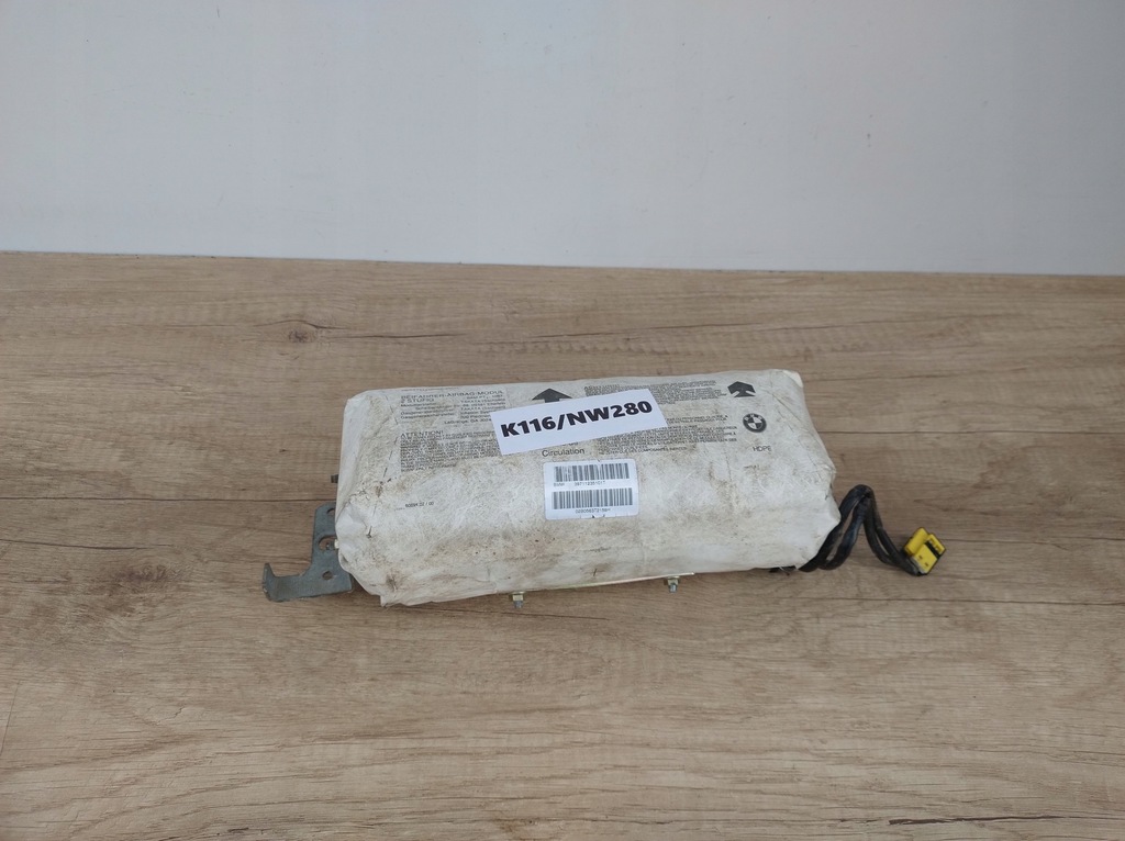 фото №1, Подушка пассажира w консоль bmw 3 e46 подушка безопасности