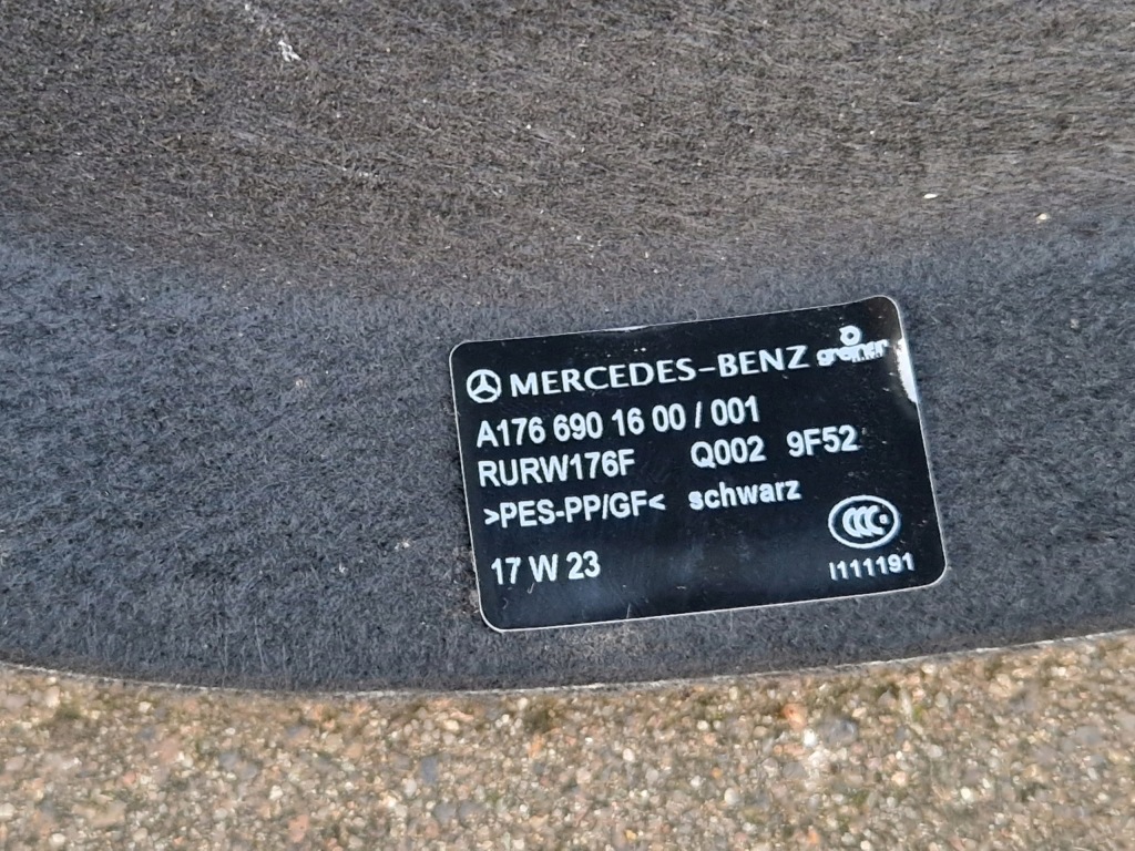 фото №9, Mercedes a-klasa w176 полиця багажника a1766901600 12-2018