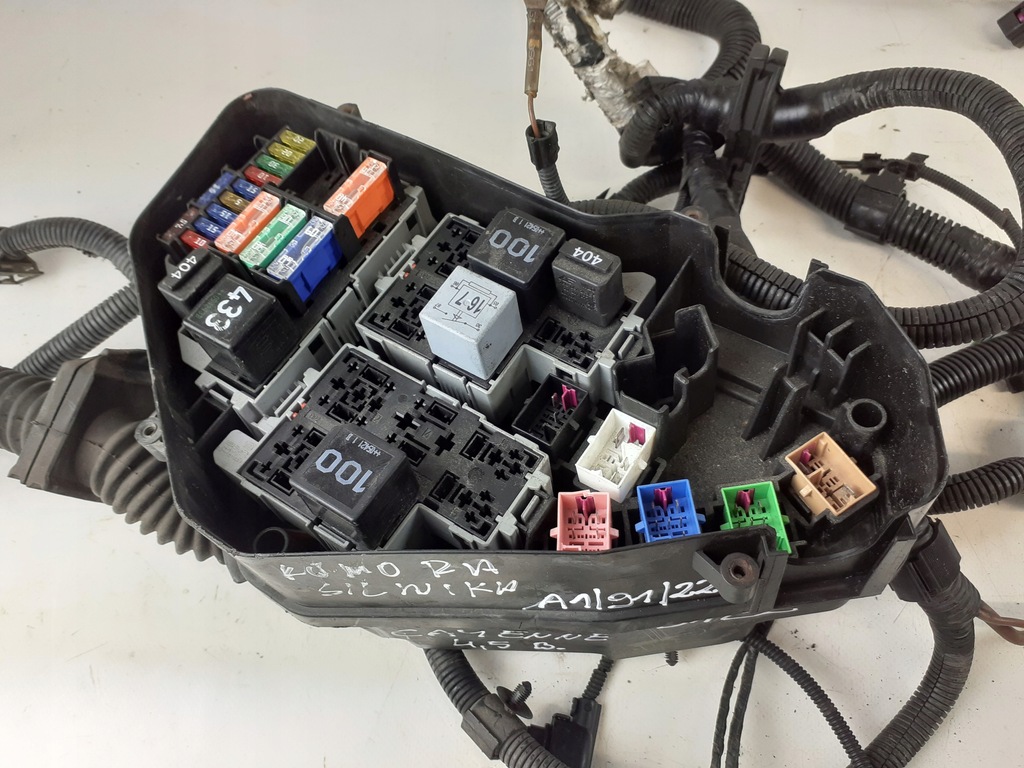 фото №5, Электропроводка отсек двигателя porsche cayenne 4.5