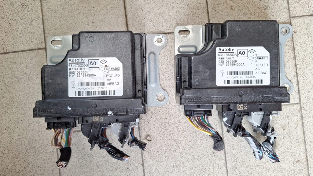 фото №1, Модуль датчик подушок подушка безпеки renault talisman 985108680r 634894300a