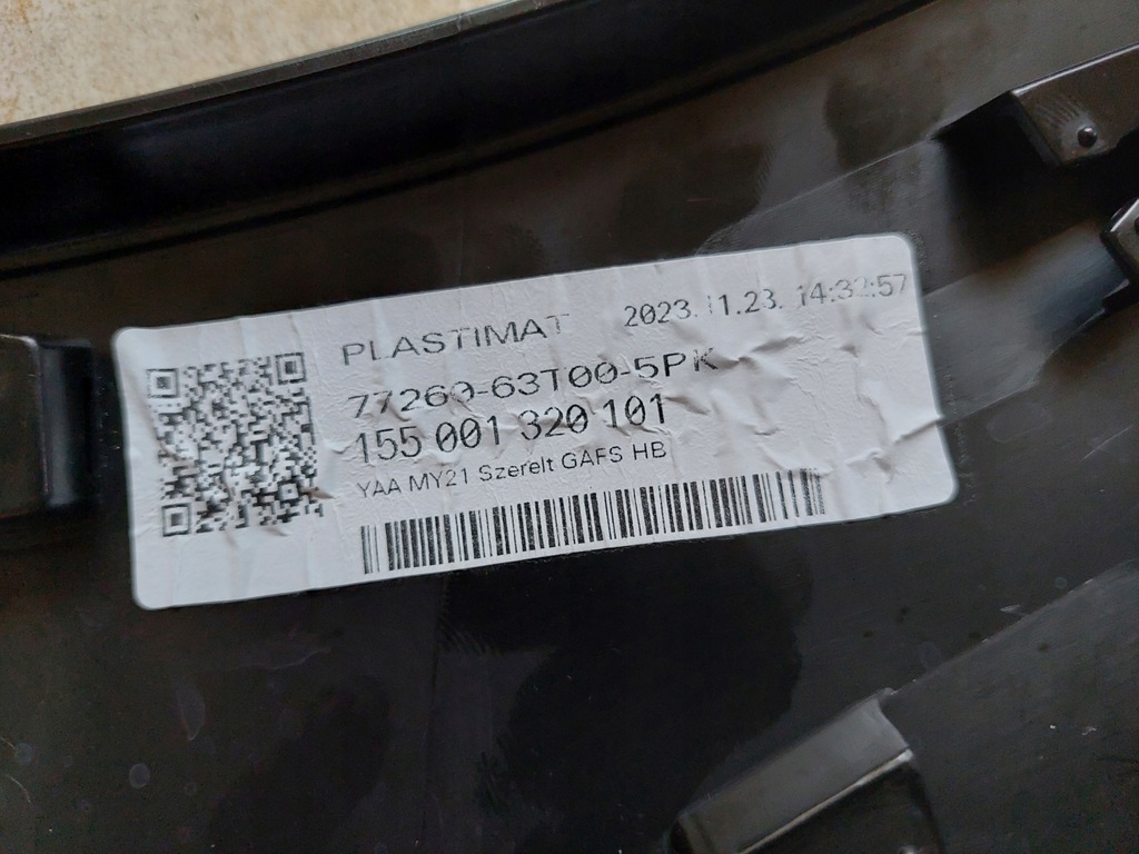 фото №16, Молдинг крила - лівий задня - suzuki sx4 - s-cross - 2022