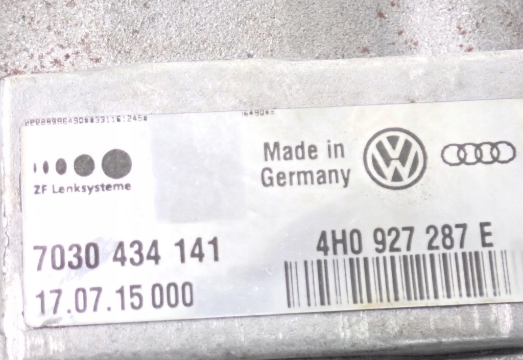 фото №14, 4h0419512m колонка рулевая audi a8 d4