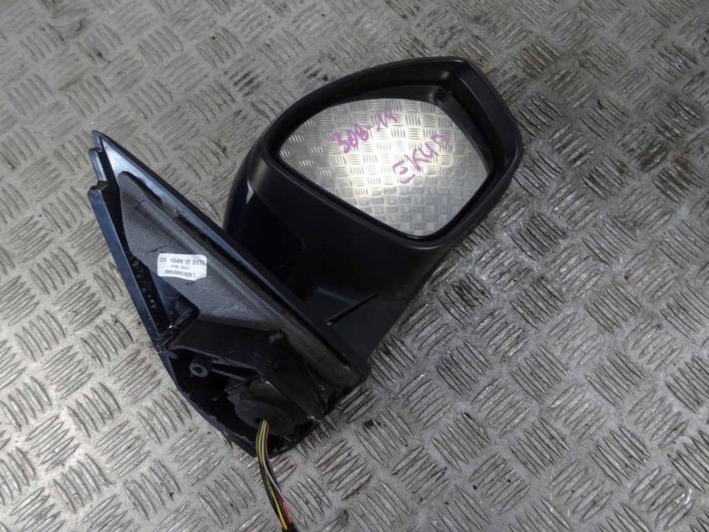 фото №5, Peugeot 308 ii t9 зеркало правое ekud 9 pin