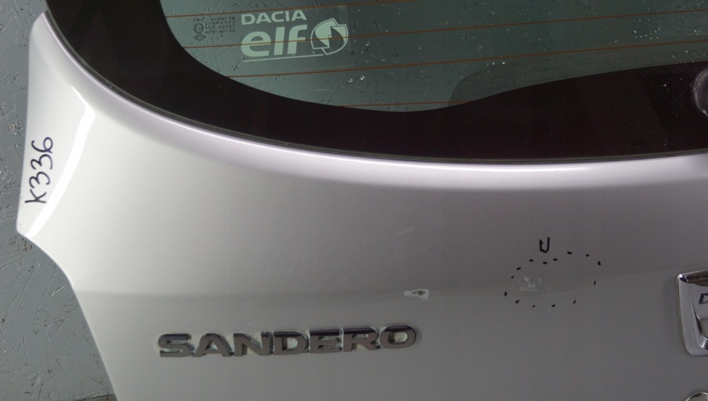 фото №7, Крышка багажника багажника задняя dacia sandero ii ted69