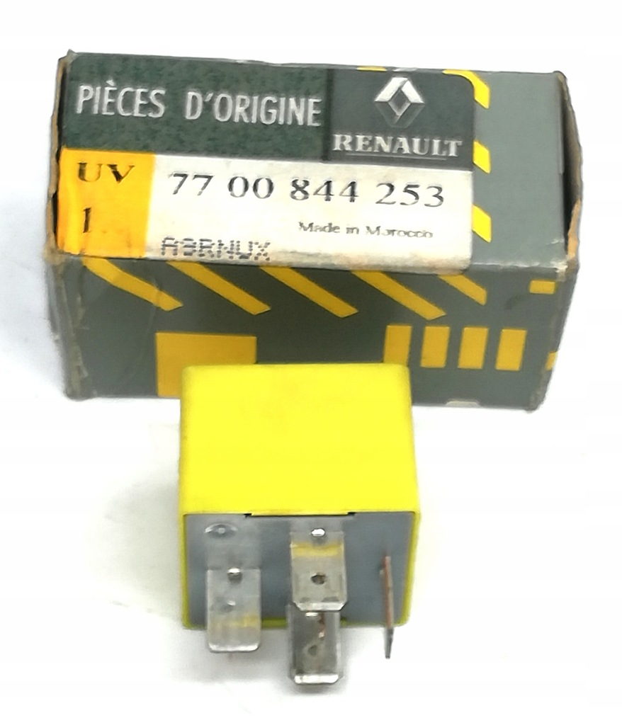 фото №1, Реле 40a 5pin жовтий