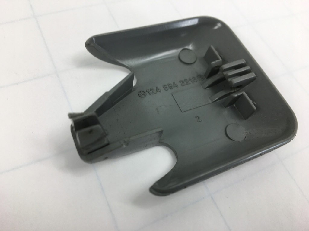 Заглушка гвинт кріплення сидінь mercedes w124 w201 1246842218 права сіра Зі Шроту