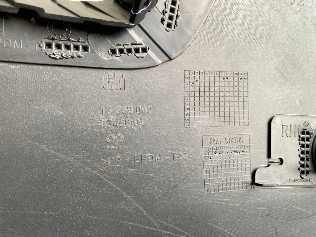 фото №12, Решётка радиатора бампер перед передний opel astra j 4 cabrio cascada 13-19