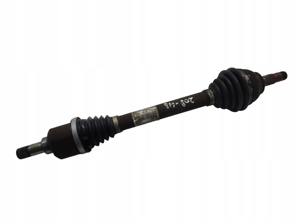 фото №1, Привідний вал ліва перед передня peugeot 208 i 1.6 hdi 9656135280 2012-2019