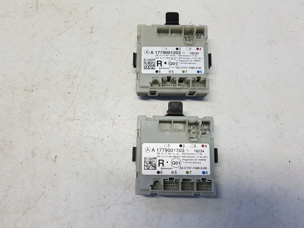 фото №1, Mercedes w177 модуль блок управления дверь a1779001203