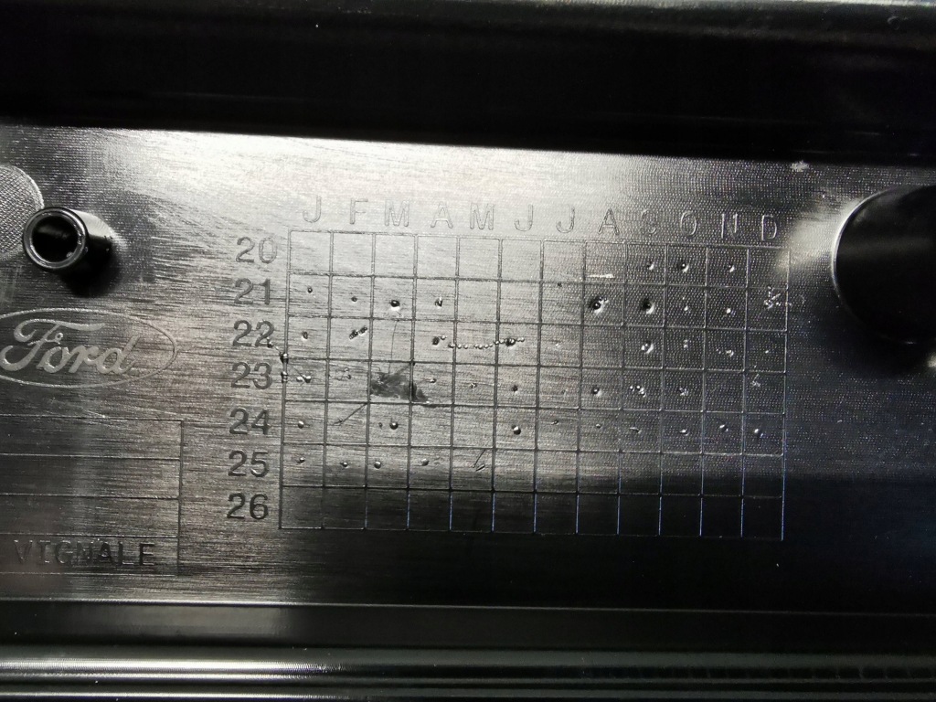 Ford focus iv mk4 рестайлінг  21-25 решітка радіатора новий оригінальний решітка  nx7b-8200-ab Оригінал