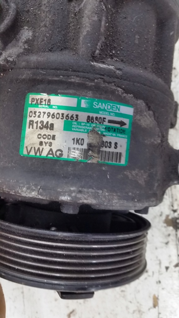 фото №7, Компрессор кондиционера vw audi seat skoda