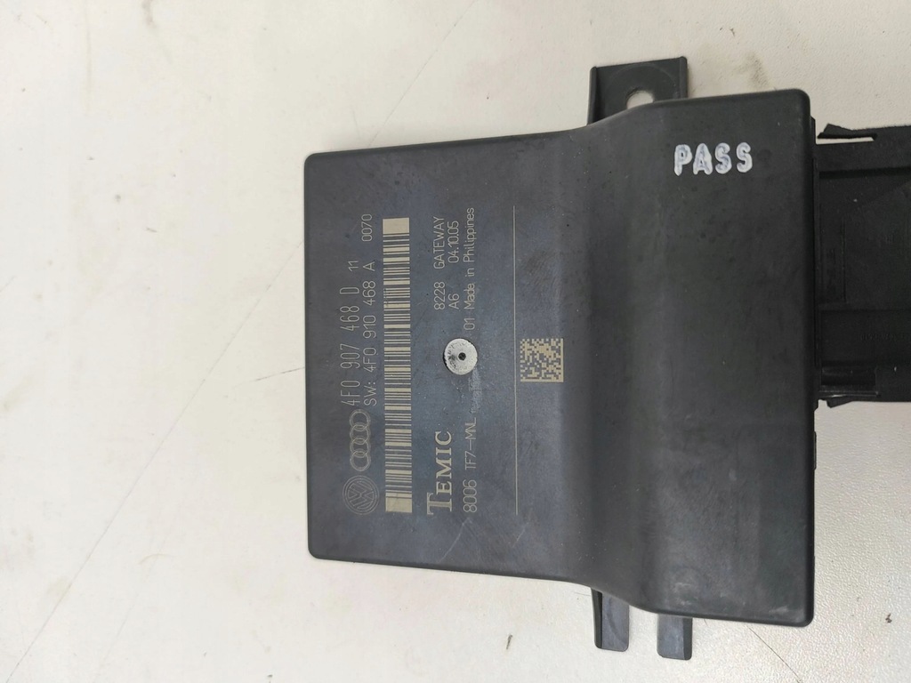 фото №7, Audi a6 s6 c6 4f 2006 модуль управление шлюз