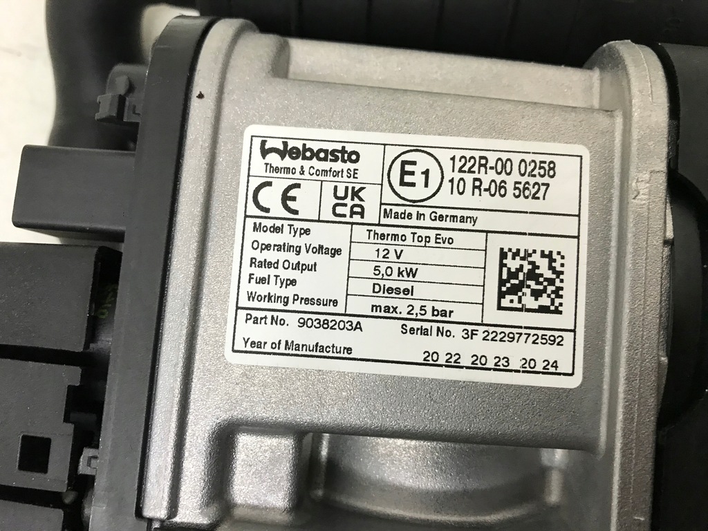 фото №8, Mercedes gle gls w167 webasto обігрівач стояночний