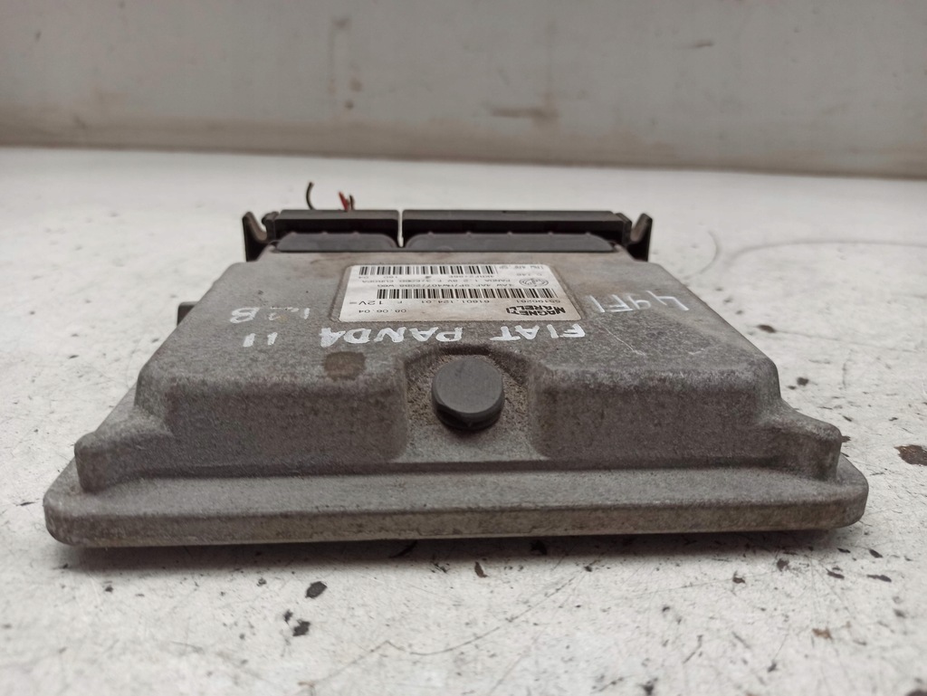 фото №8, Fiat panda ii 1.2b бортовий комп'ютер блок керування 55196261