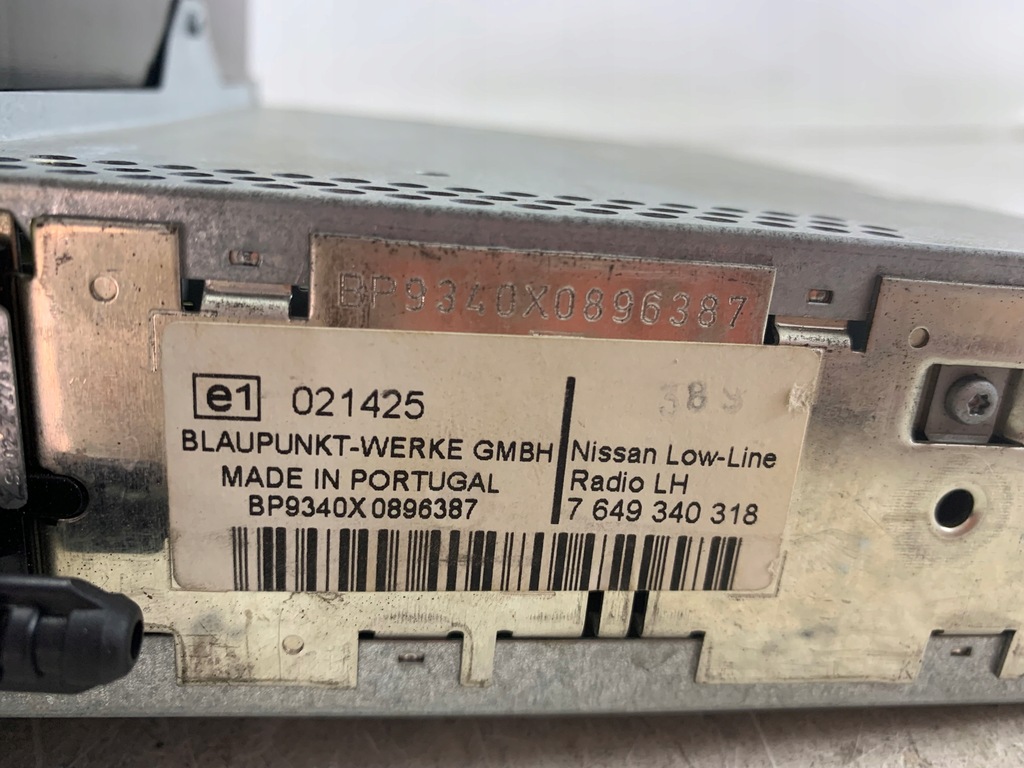 фото №8, Nissan primera p11 радио радиопроигрыватель