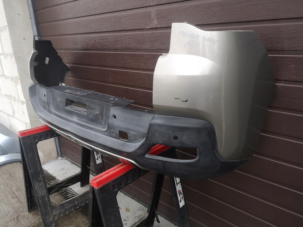 фото №11, Бампер задний peugeot 3008 i цвет evgc lata 09-12 pod датчики pdc