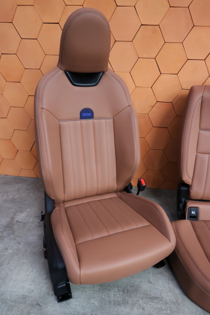 фото №7, Mini u25 countryman салон сидіння заднє сидіння обшивки тунель jcw vescin коричневий