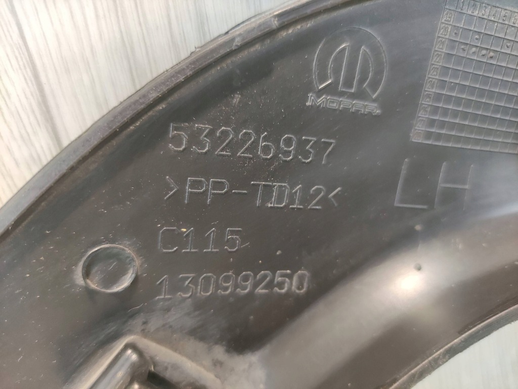 фото №7, Jeep compass ii 2 накладка молдинг крыла левый задняя 53226937