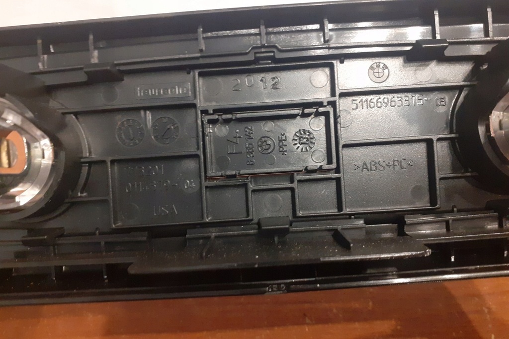 фото №8, Рамка средняя приборная панель bmw x6 e71, e72 4364423 3.0l дизель 180kw 2013