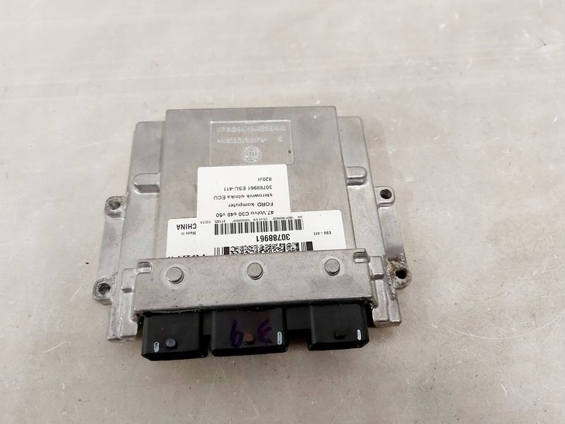 фото №1, Volvo c30 s40 2.0 b бортовой компьютер блок управления двигателя ecu