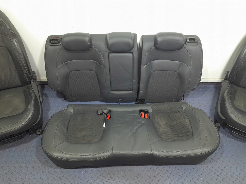 фото №5, Kia sportage iii сидіння заднє сидіння обшивки комплект pół шкіра eu