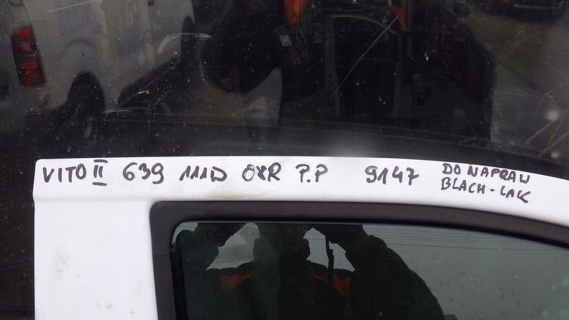 фото №13, Дверь правый перед 9147 mercedes vito ii w639 дверь vito w639