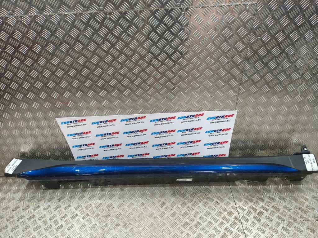 Купити Bmw f48 молдинг поріг права 7332328 mediteranblau