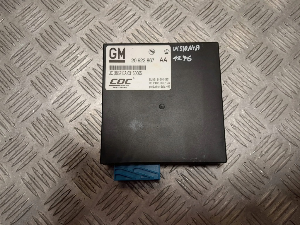 фото №1, Opel insignia a модуль блок управления подвеска 20923867