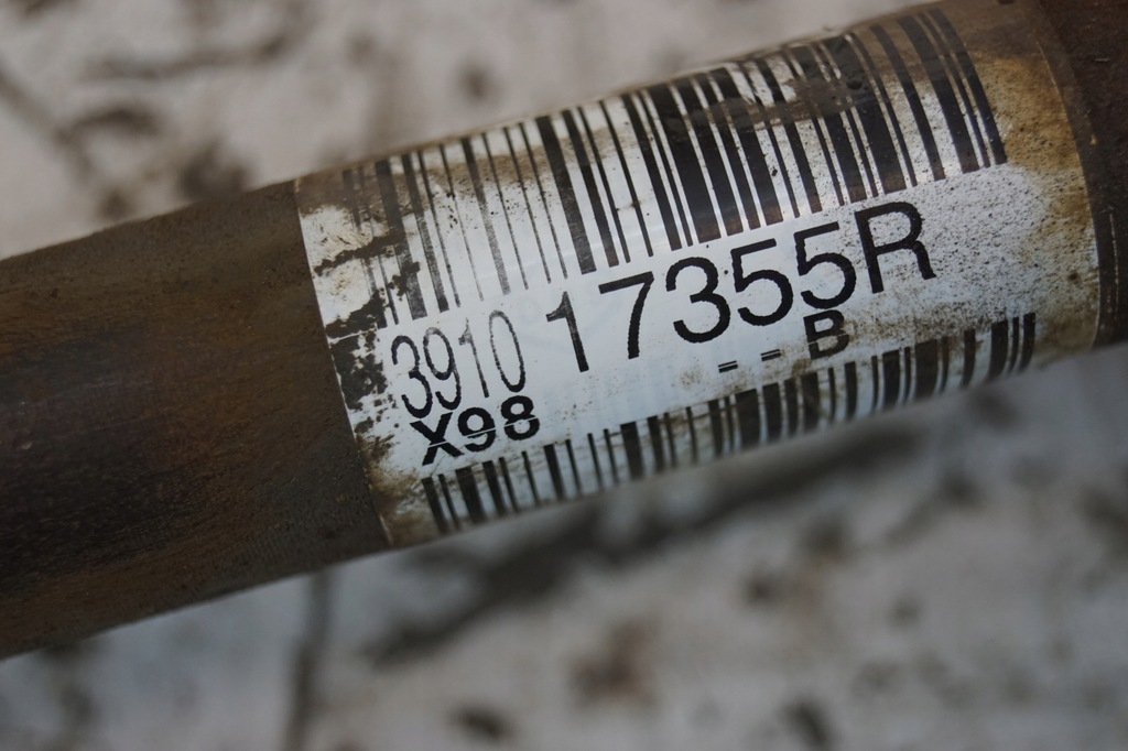 фото №9, Приводной вал левый перед renault clio iv 0.9 tce 391017355r