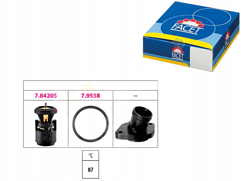фото №1, Facet 7.8559k термостат, рідина охолоджуючий