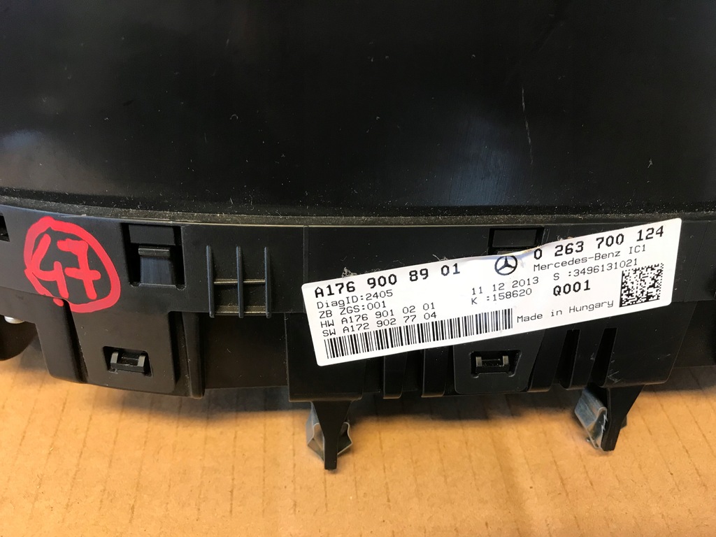 фото №5, Mercedes w246 w176 счетчик приборы a1769008901