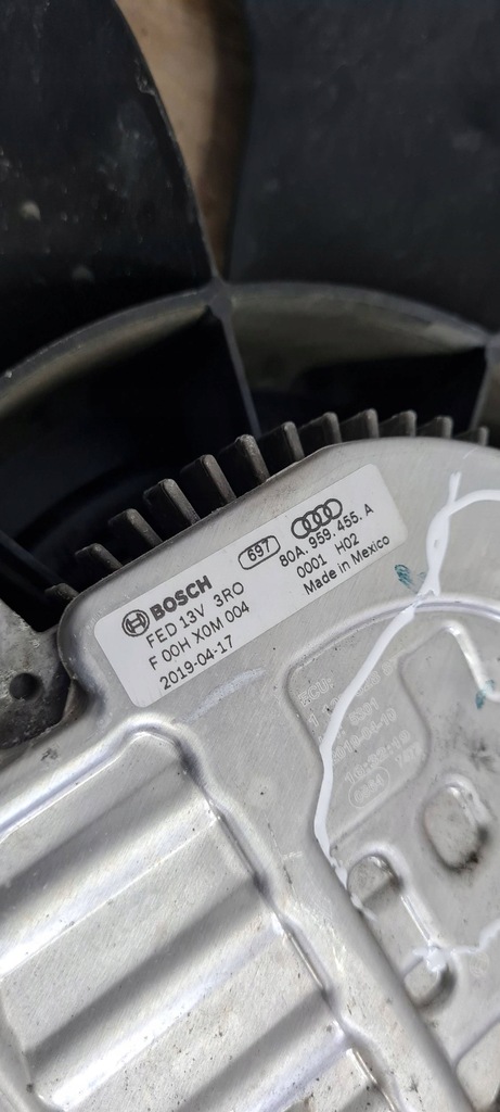 фото №14, Sq5 80a q5 вентилятор радиатора 3.0 tfsi 80a959455a