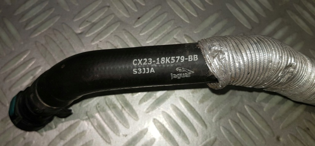 фото №4, Jaguar xf x250 lift труба шланг пабтрубок  воды отопитель
