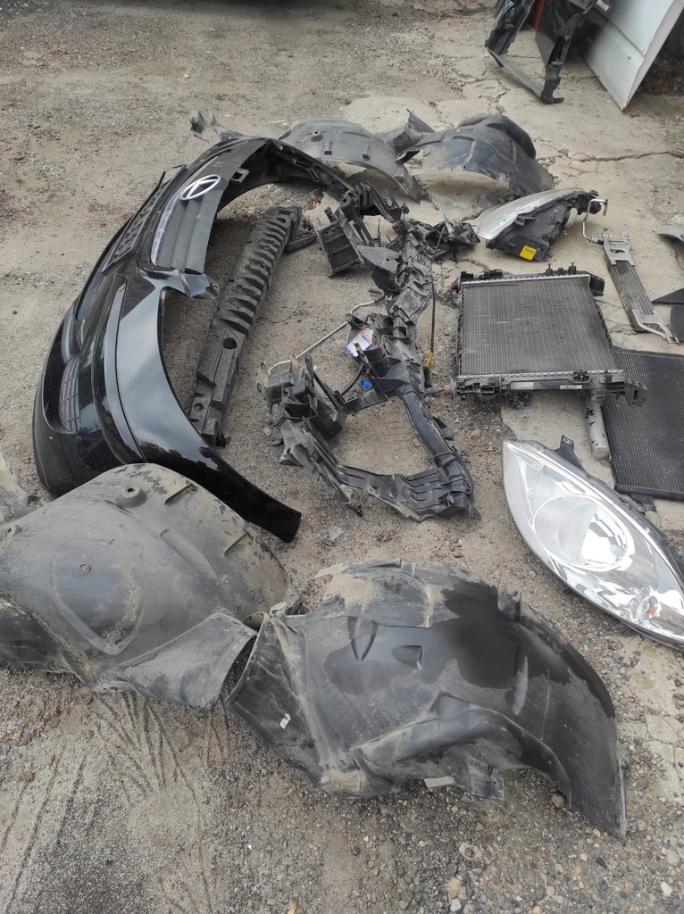 фото №16, Mercedes a klasa w169 капот крыло бампер перед