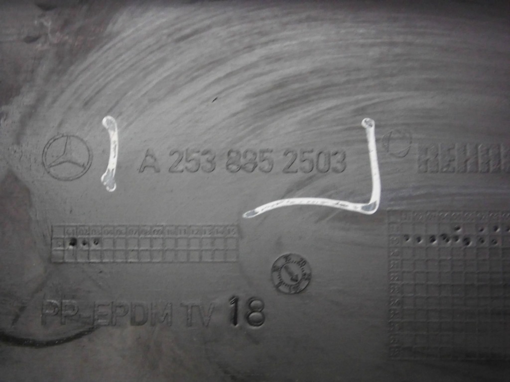 Купити Mercedes glc 253 2019+ бампер задній задній накладка