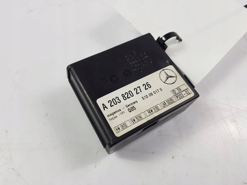фото №1, Модуль сигналізація a2038202726 mercedes s - klasa 320