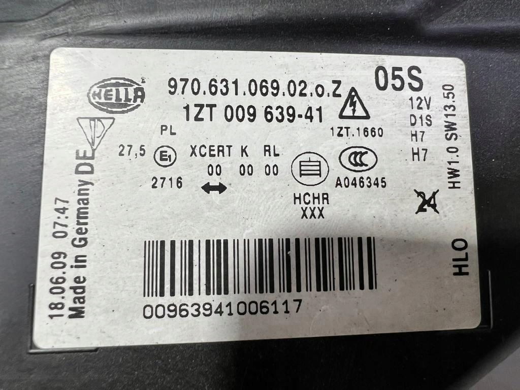 фото №14, Porsche panamera 970 ксенон поворотний лампа ліва права