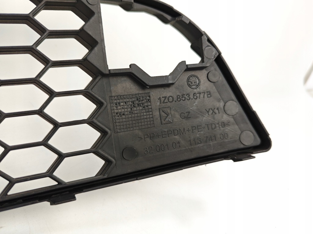 фото №12, Skoda octavia ii scout решётка решётка радиатора бампера перед 1z0853677b