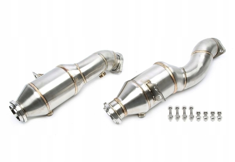 фото №1, Даунпайп dp mercedes glc c253 x253 amg tatechnix