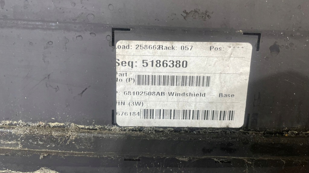 фото №8, Стекло перед передняя jeep cherokee kl 2014-