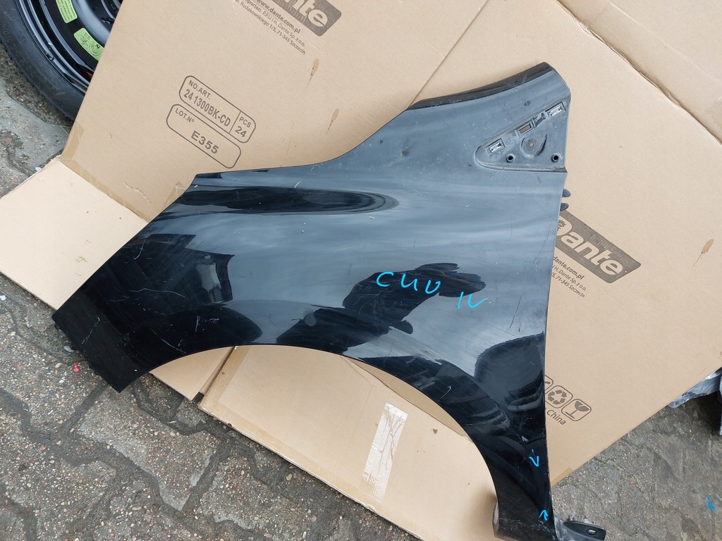 фото №2, Крыло левый передний renault clio iv 13-