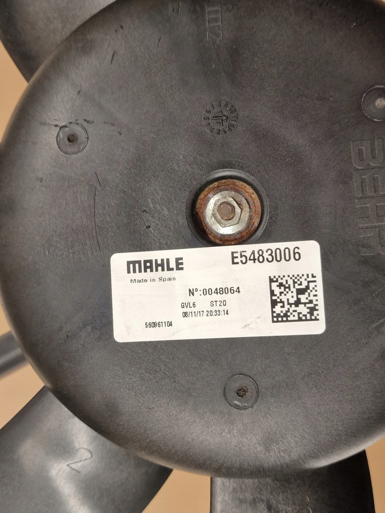 Вентилятор радиатор opel adam corsa e рестайлинг Оригинал