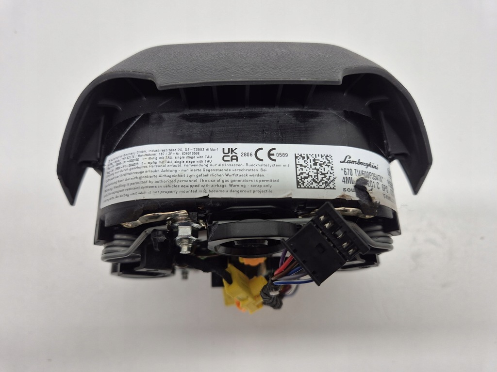 фото №5, Lamborghini urus воздуховод подушка водителя подушка безопасности оригинал 2018-