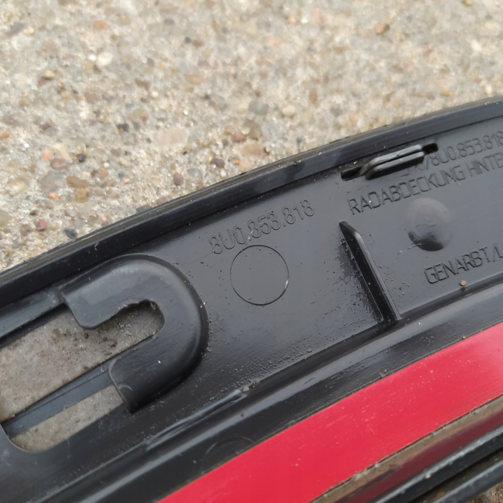 фото №8, Audi q3 молдинг крыла правый задняя задняя 8u0853818b