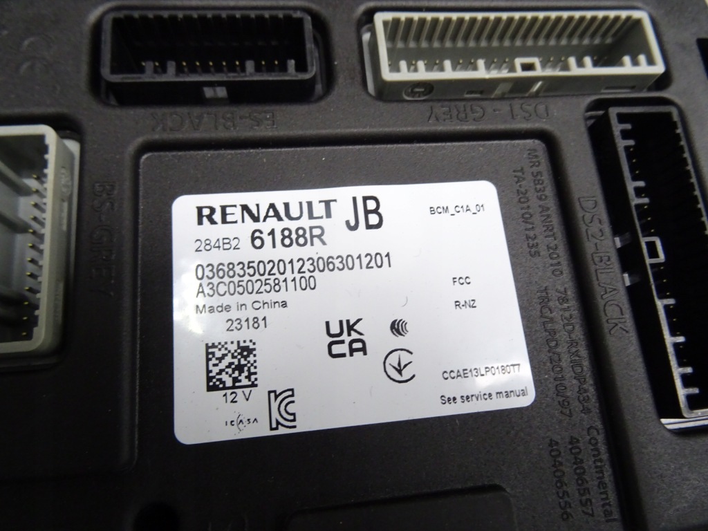 фото №5, Бортовий комп'ютер карта блокування bcm renault clio v