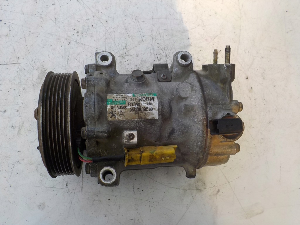 Peugeot 308 14r 1.6 e-hdi 9hd компресор кондиціонера 9800839580 Доставка